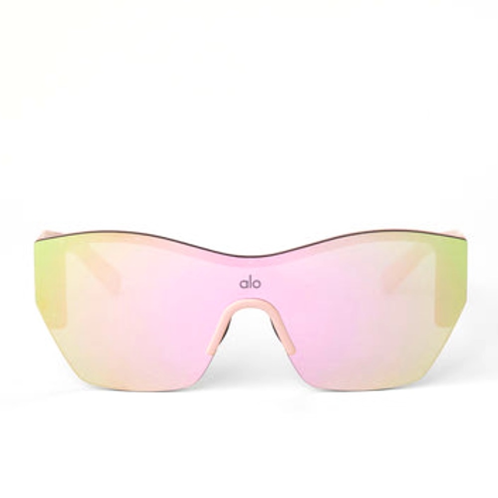 Alo Yoga Stunner Sunglasses Pink Mirror NEW 💖